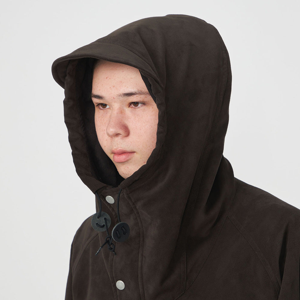 Synthetic Leather Mountain Parka
