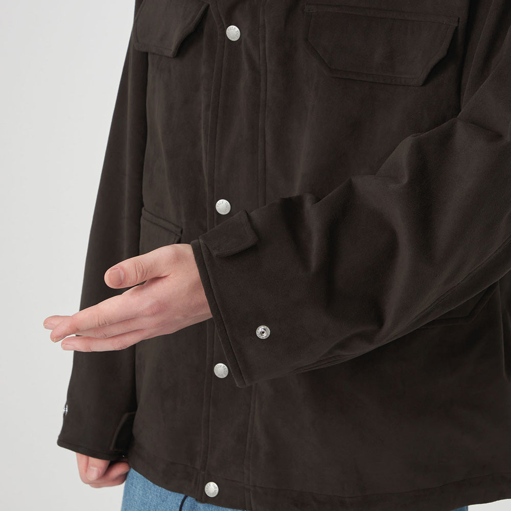 Synthetic Leather Mountain Parka