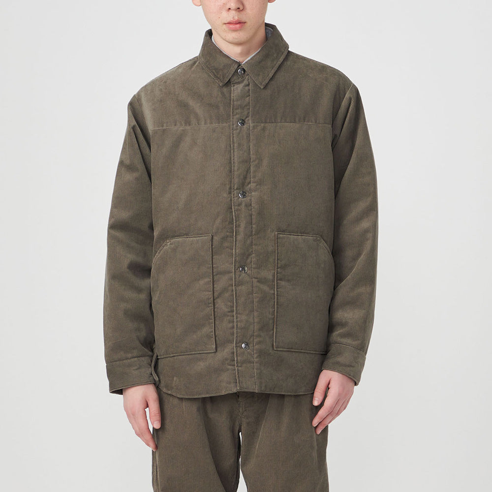 Corduroy Field Insulation Shirt Jacket