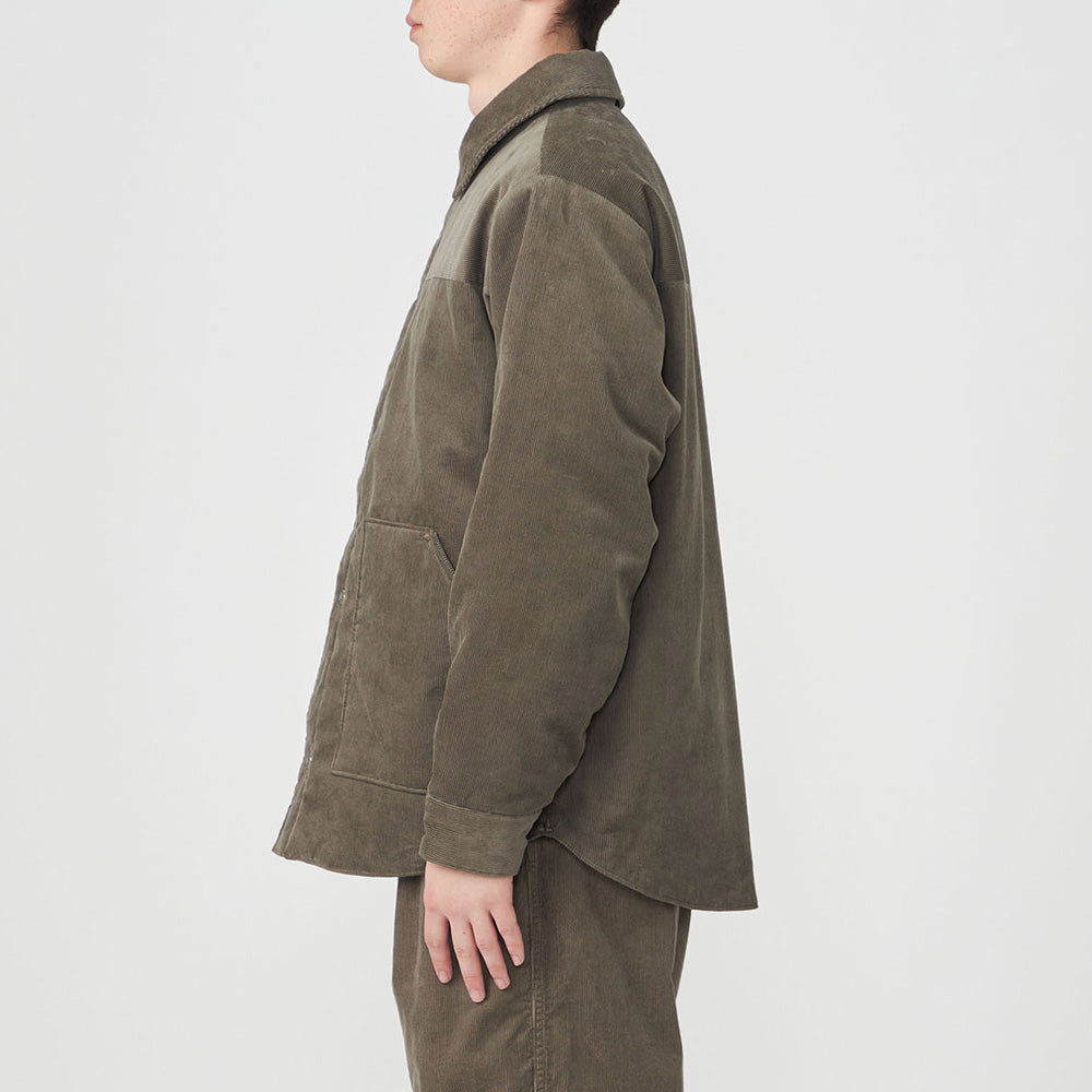 Corduroy Field Insulation Shirt Jacket