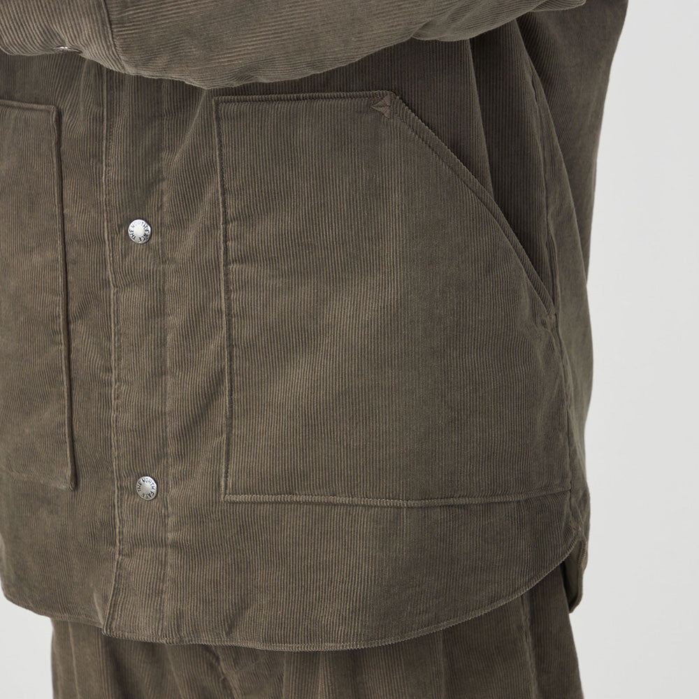 Corduroy Field Insulation Shirt Jacket