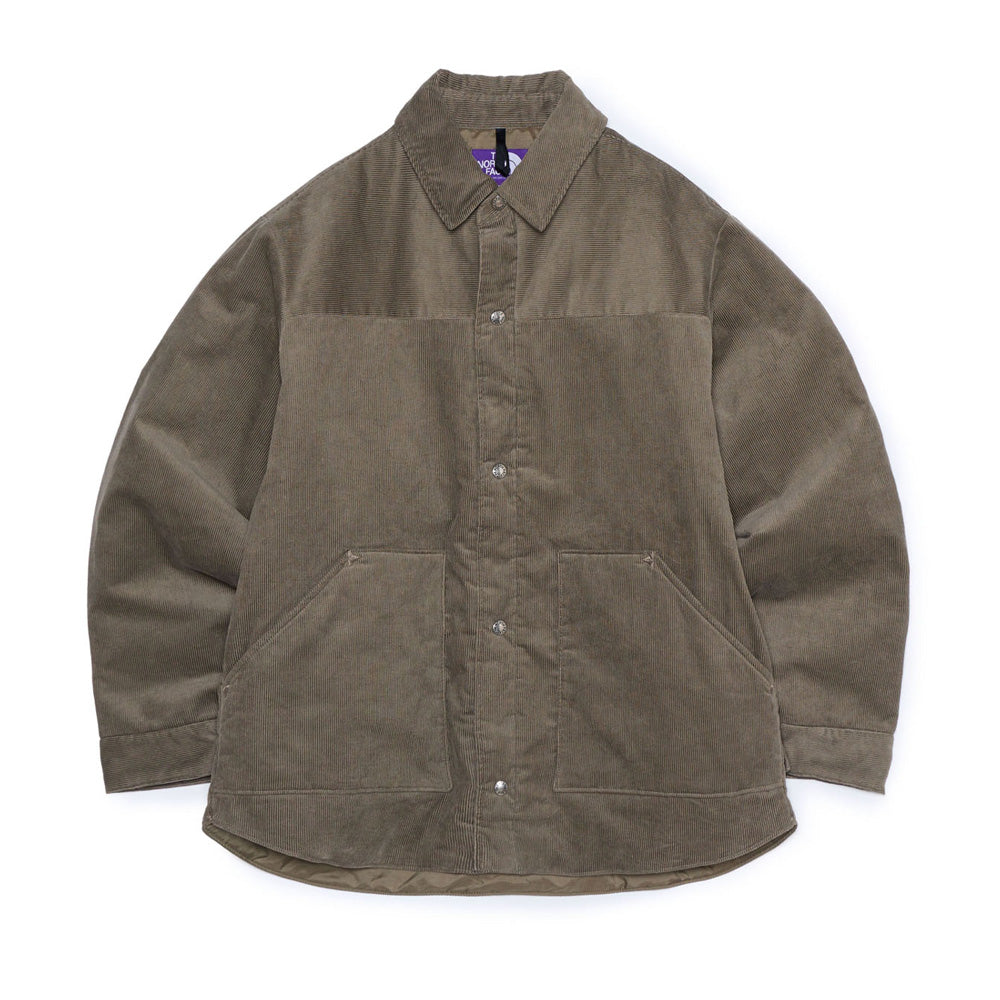 Corduroy Field Insulation Shirt Jacket