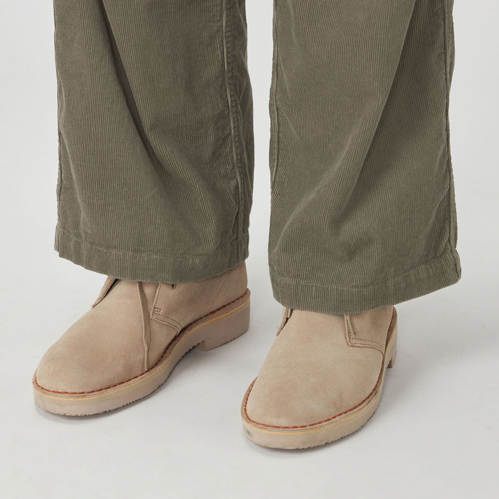 Corduroy Wide Straight Field Pants