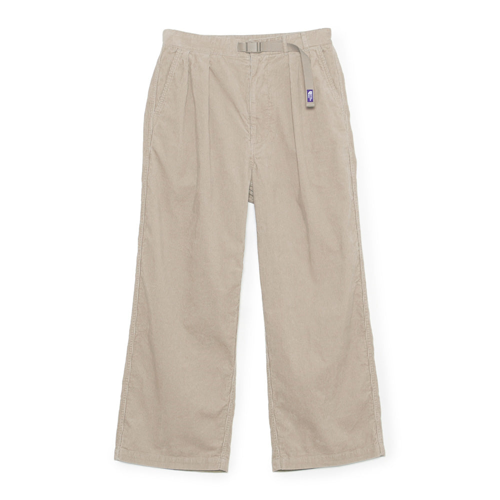 Corduroy Wide Straight Field Pants