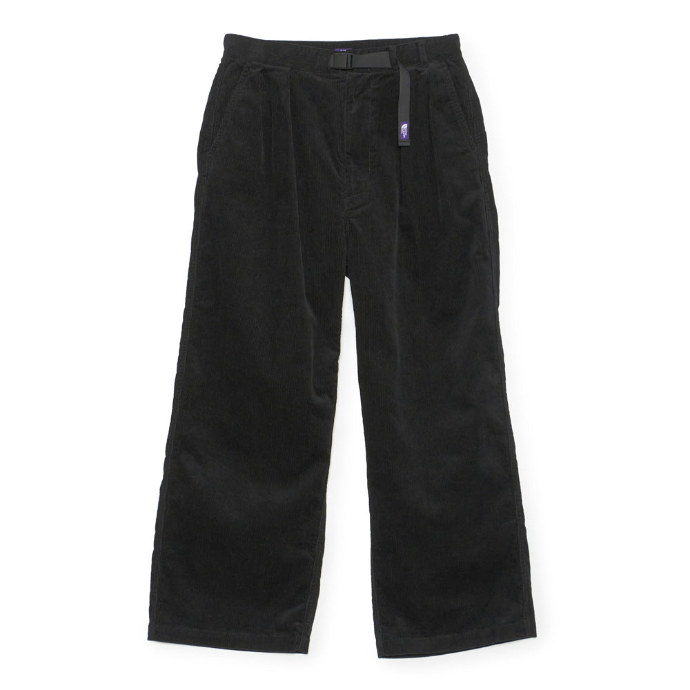 Corduroy Wide Straight Field Pants