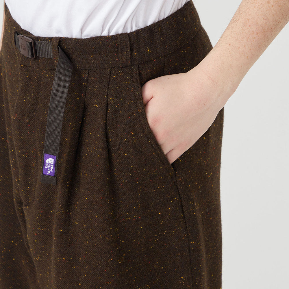 Cotton Wool Color Nep Field Pants 10/7 Length