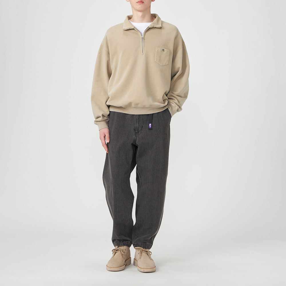 Garment Dyed Field Half Zip Sweatshirts