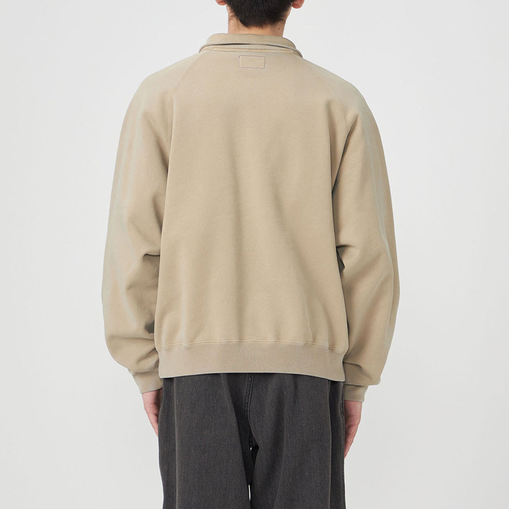 Garment Dyed Field Half Zip Sweatshirts