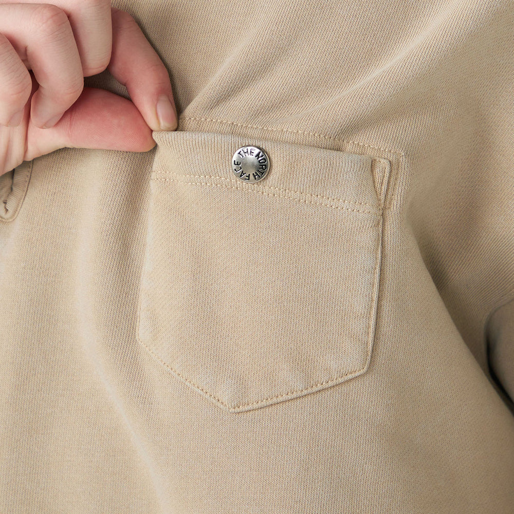 Garment Dyed Field Half Zip Sweatshirts