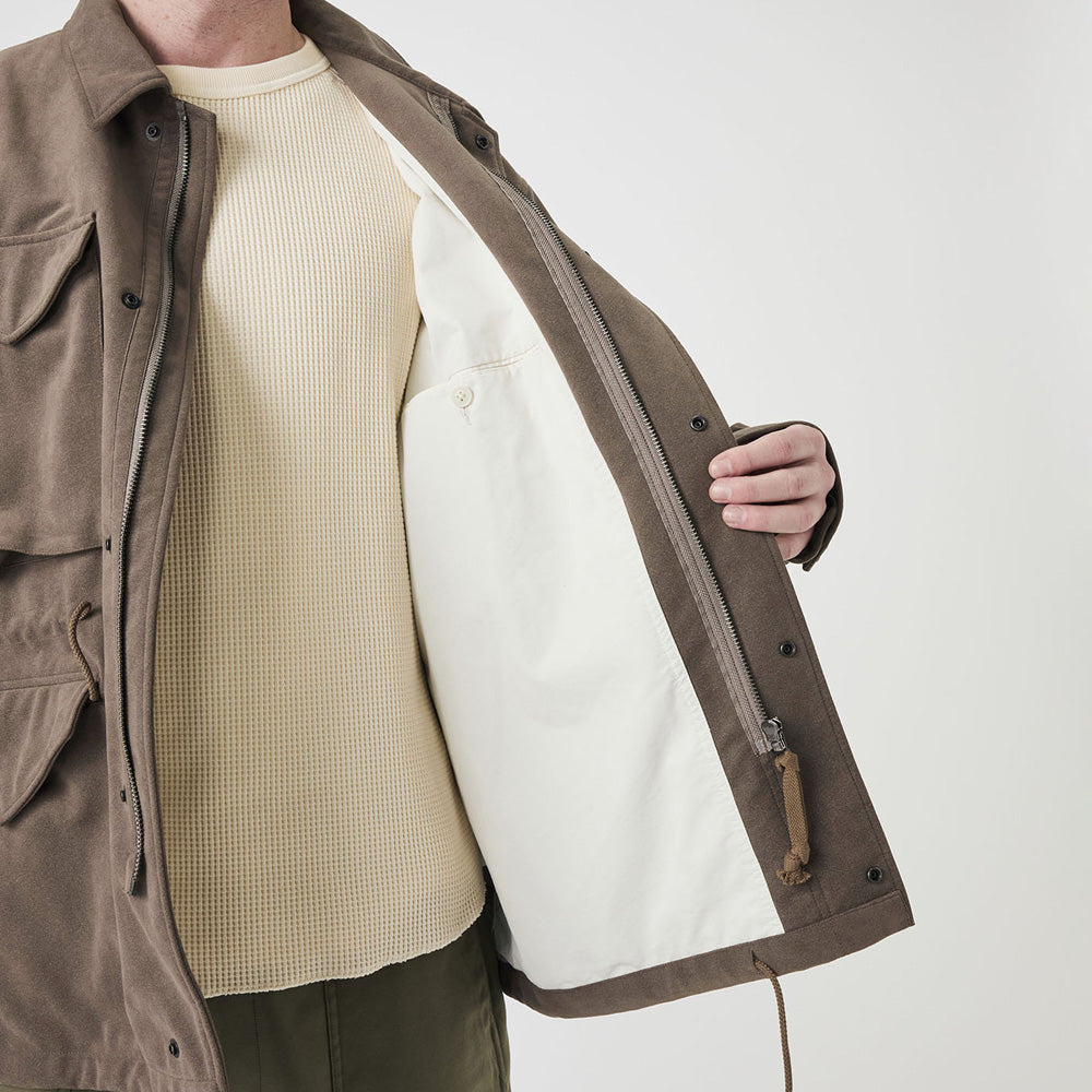 nanamica (ナナミカ) Synthetic Leather Field Jacket S26FA049