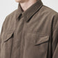 Synthetic Leather Field Jacket