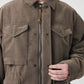 Synthetic Leather Field Jacket