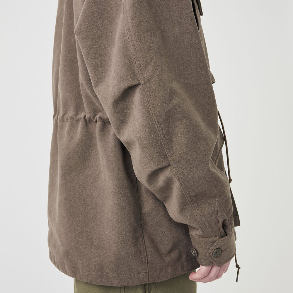 Synthetic Leather Field Jacket