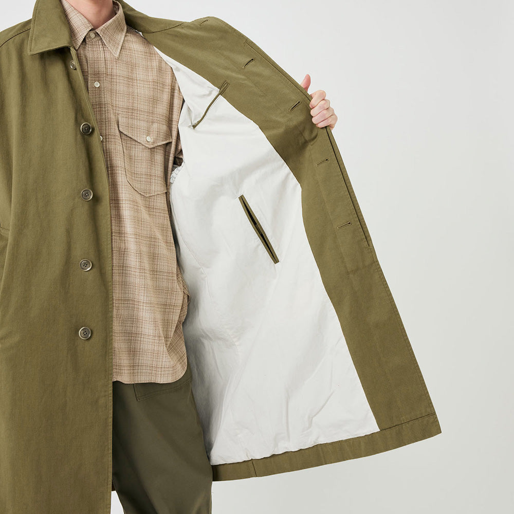 nanamica (ナナミカ) Cotton CORDURA WINDSTOPPER Balmacaan Coat