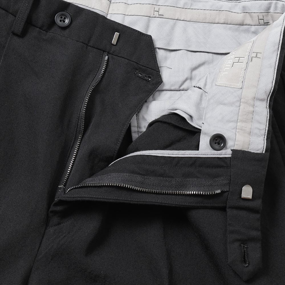 Wool Gabardine Trousers