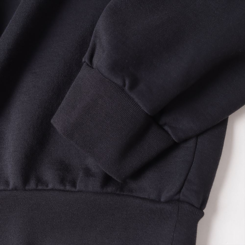 AURALEE) ELASTIC HIGH GAUGE SWEAT HALF ZIP P/O (A26SP01NU