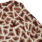 ORIGINAL PRINTED OPEN COLLAR SHIRTS (Giraffe) Short-sleeve