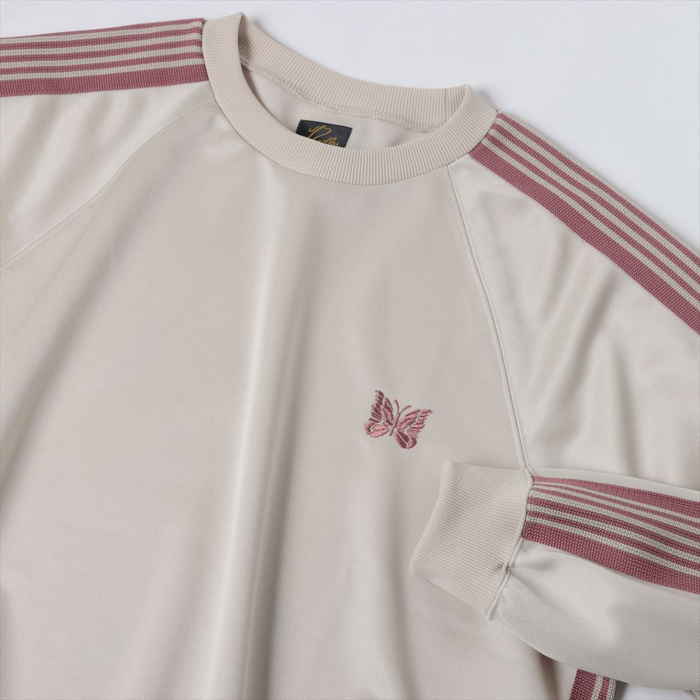 NEEDLES(ニードルズ) Track Crew Neck Shirt - Poly Smooth (QV306 