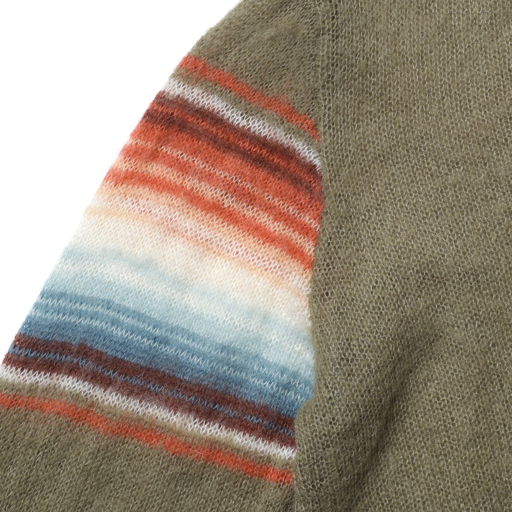 NATIVE BORDER MOHAIR KNIT