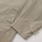 Cotton gabardine bal collar coat