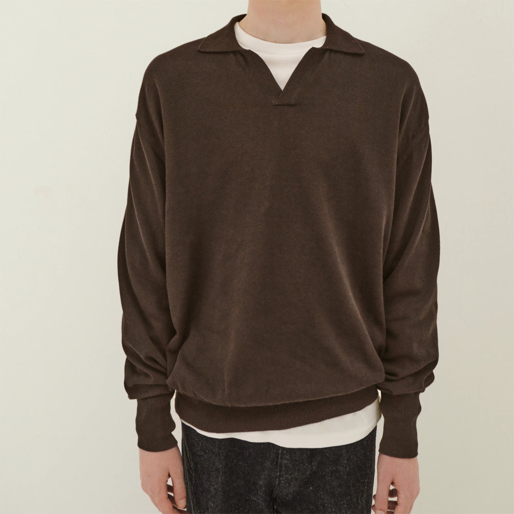 KAPTAIN SUNSHINE (キャプテン サンシャイン) Cotton Knit Skipper