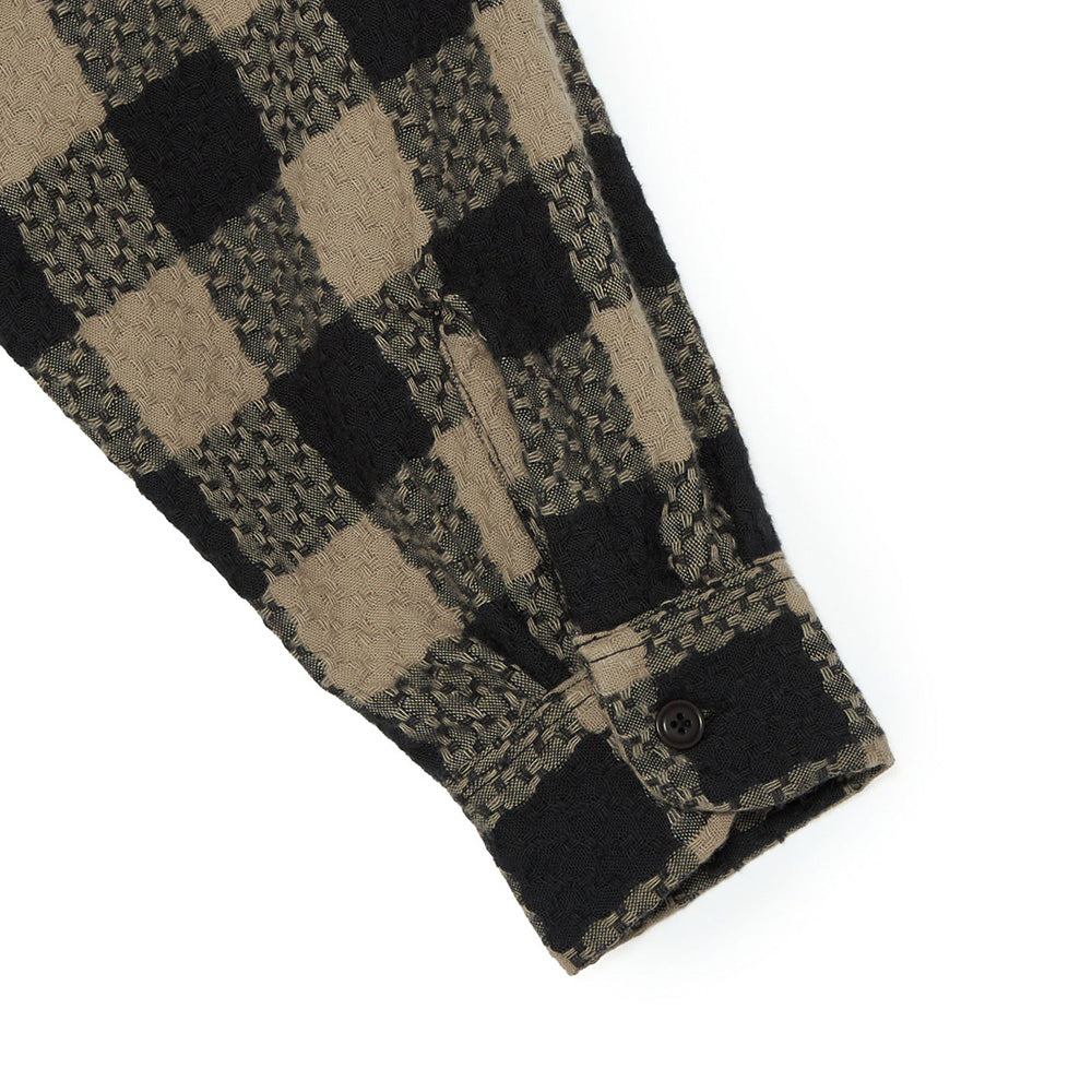 OOAL Block Check Jacquard Shirt available before 7/29