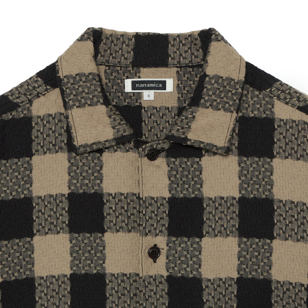 OOAL Block Check Jacquard Shirt available before 7/29