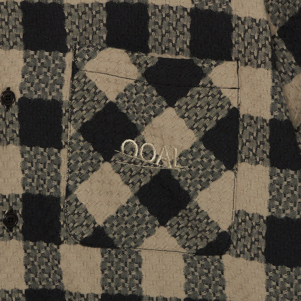 OOAL Block Check Jacquard Shirt available before 7/29