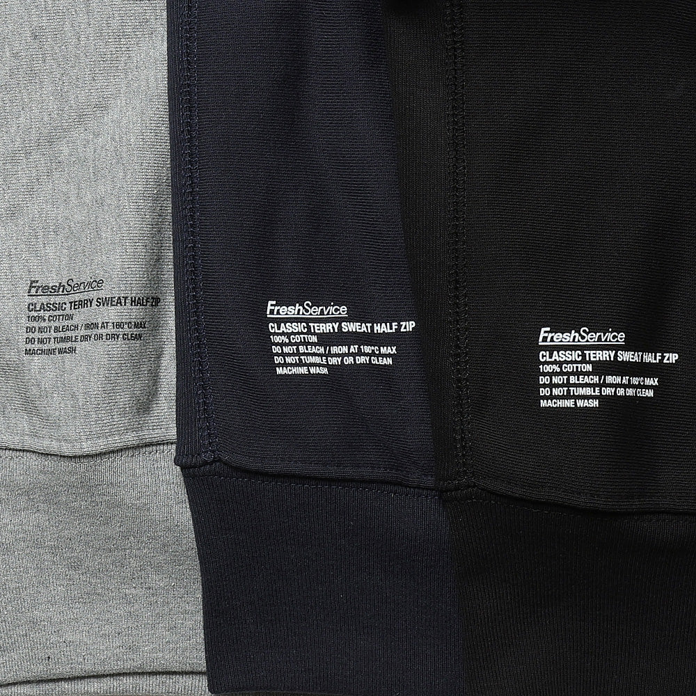 CLASSIC TERRY SWEAT HALF ZIP