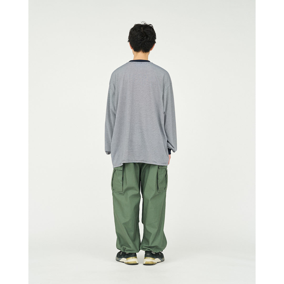 MICRO BORDER L/S TEE
