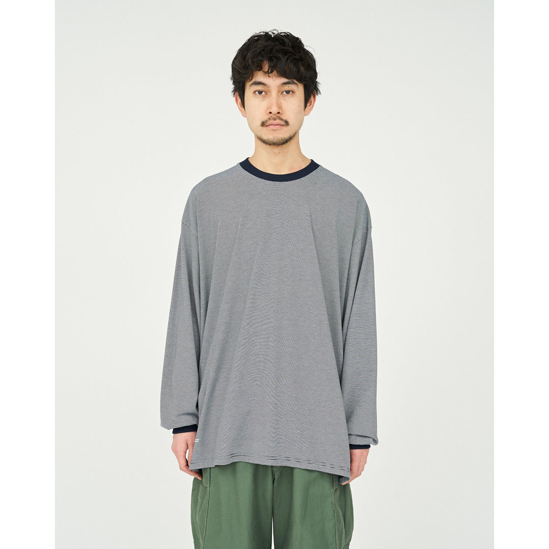 MICRO BORDER L/S TEE