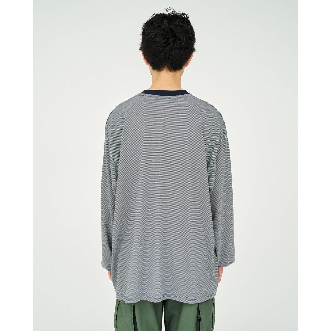 MICRO BORDER L/S TEE