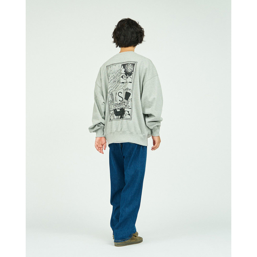 AS×FS LIGHT OZ CREW NECK SWEAT “COMIC”