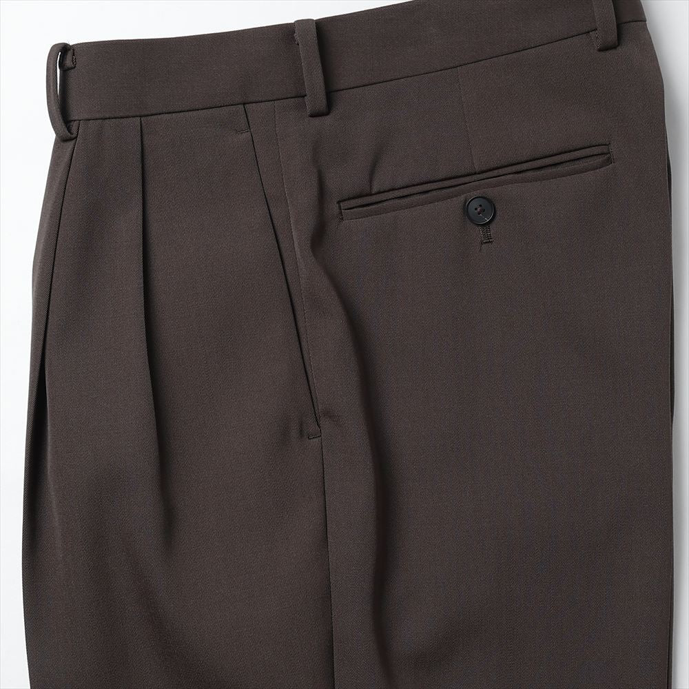 AURALEE (オーラリー) LIGHT WOOL MAX GABARDINE TWO-TUCK SLACKS