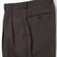 LIGHT WOOL MAX GABARDINE TWO-TUCK SLACKS
