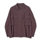 Silk Flannel Field Shirt Jacket