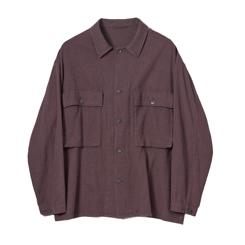 Silk Flannel Field Shirt Jacket