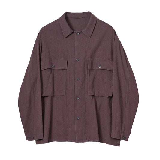Silk Flannel Field Shirt Jacket