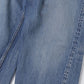 インディゴ スビンコットン 13.5oz バギーデニム(Medium Dark Blue Damage)