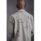 ORIGINAL PRINTED OPEN COLLAR SHIRTS (Animal Drawing) Long-sleeve