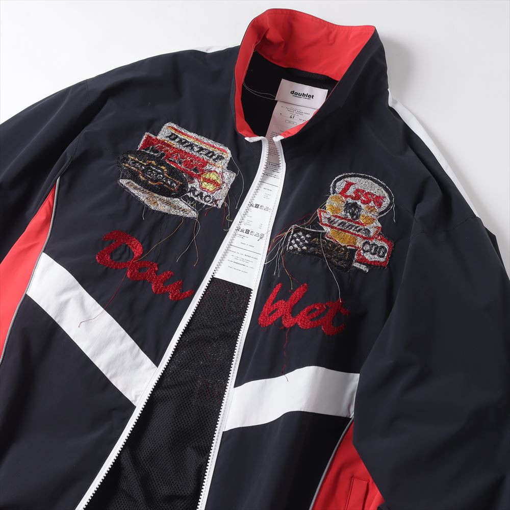 A.I. PATCHES EMBRIDERY TRACK JACKET