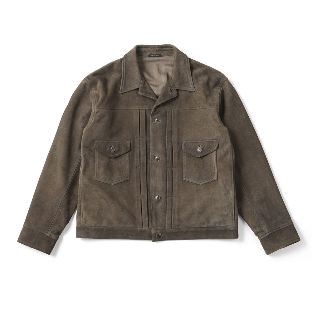 OLD JOE & CO. (オールドジョー) PATINA DEER-SKIN JEAN JACKET (SUEDE