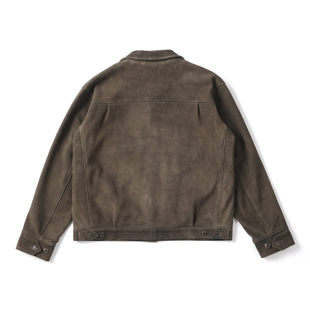 PATINA DEER-SKIN JEAN JACKET (SUEDE) before 4/26