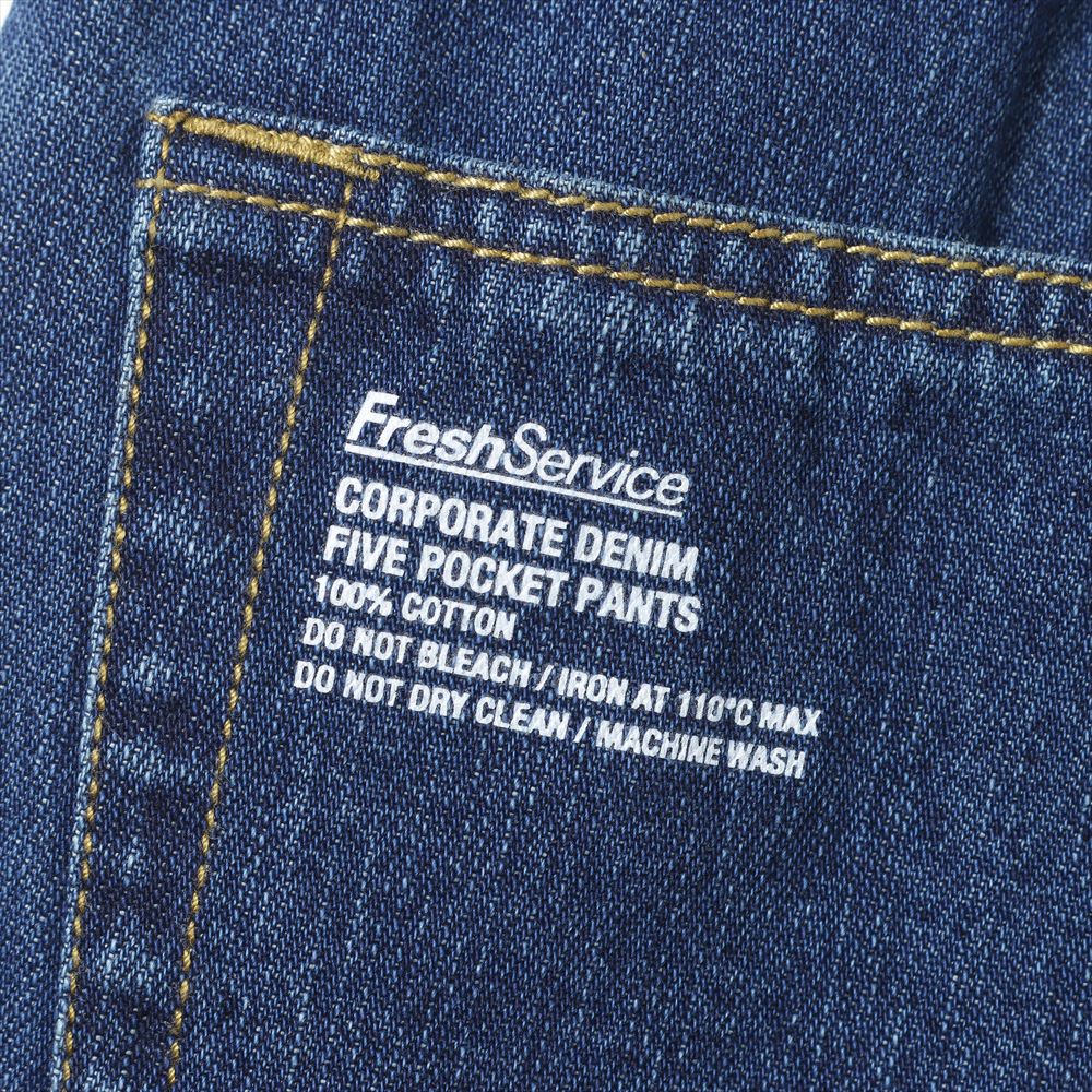 CORPORATE DENIM FIVE POCKET PANTS(FADE)