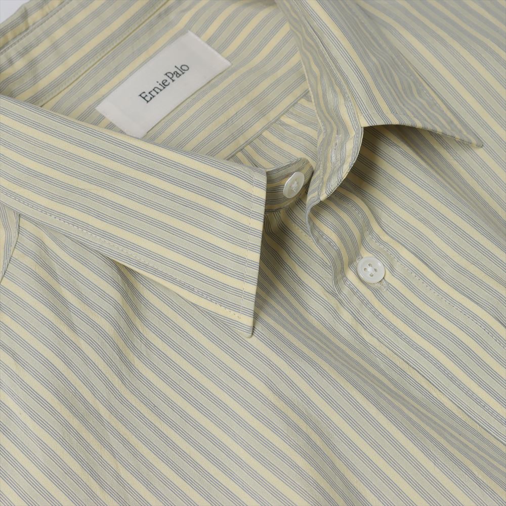 Silk Cotton Stripe Shirt