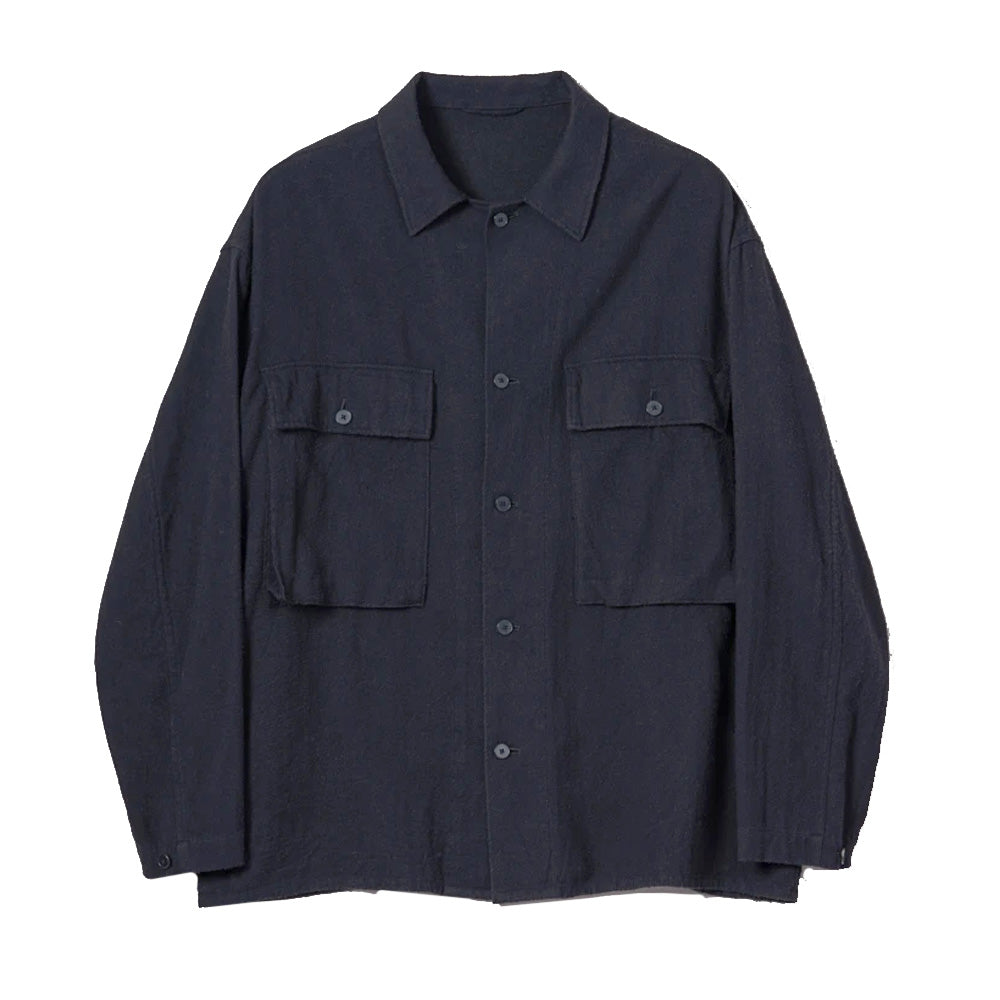 Silk Flannel Field Shirt Jacket