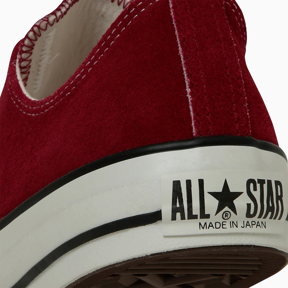 SUEDE ALL STAR J OX(RED)