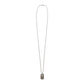 DOGTAG NECKLACE 925 SILVER with BRASS
