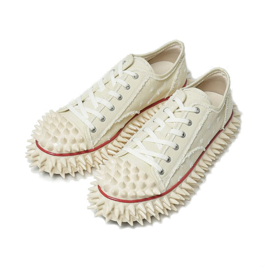 SPIKY CANVAS SNEAKER