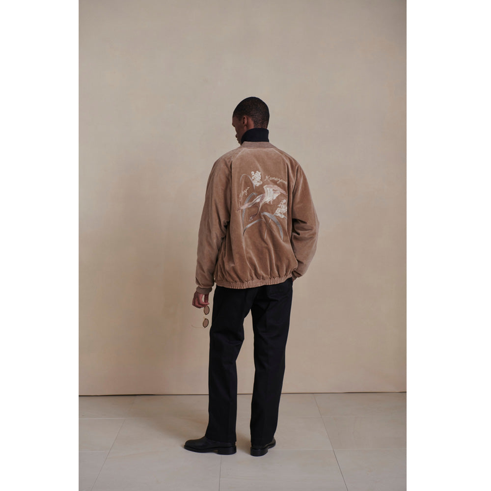 FADED VELVET SOUVENIR JACKET